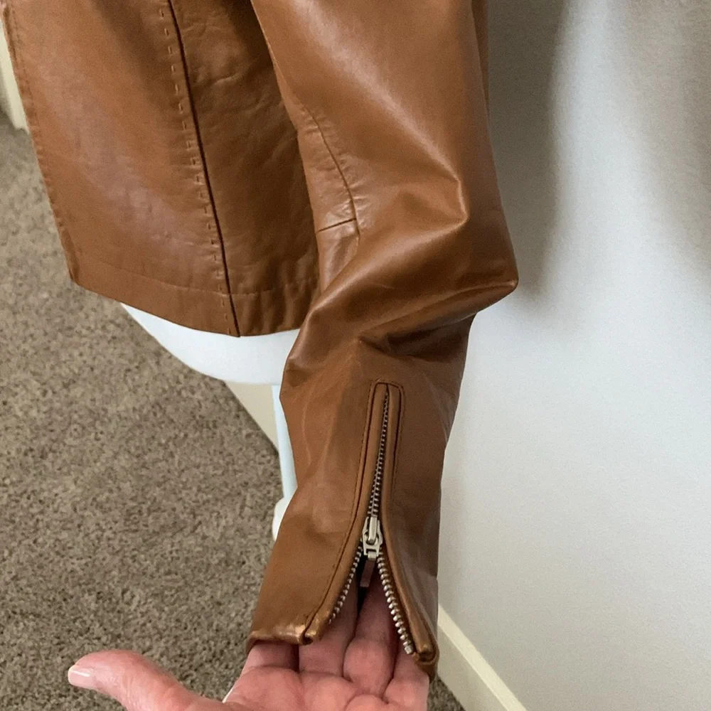 Real Leather Jacket - Picture 2 of 9